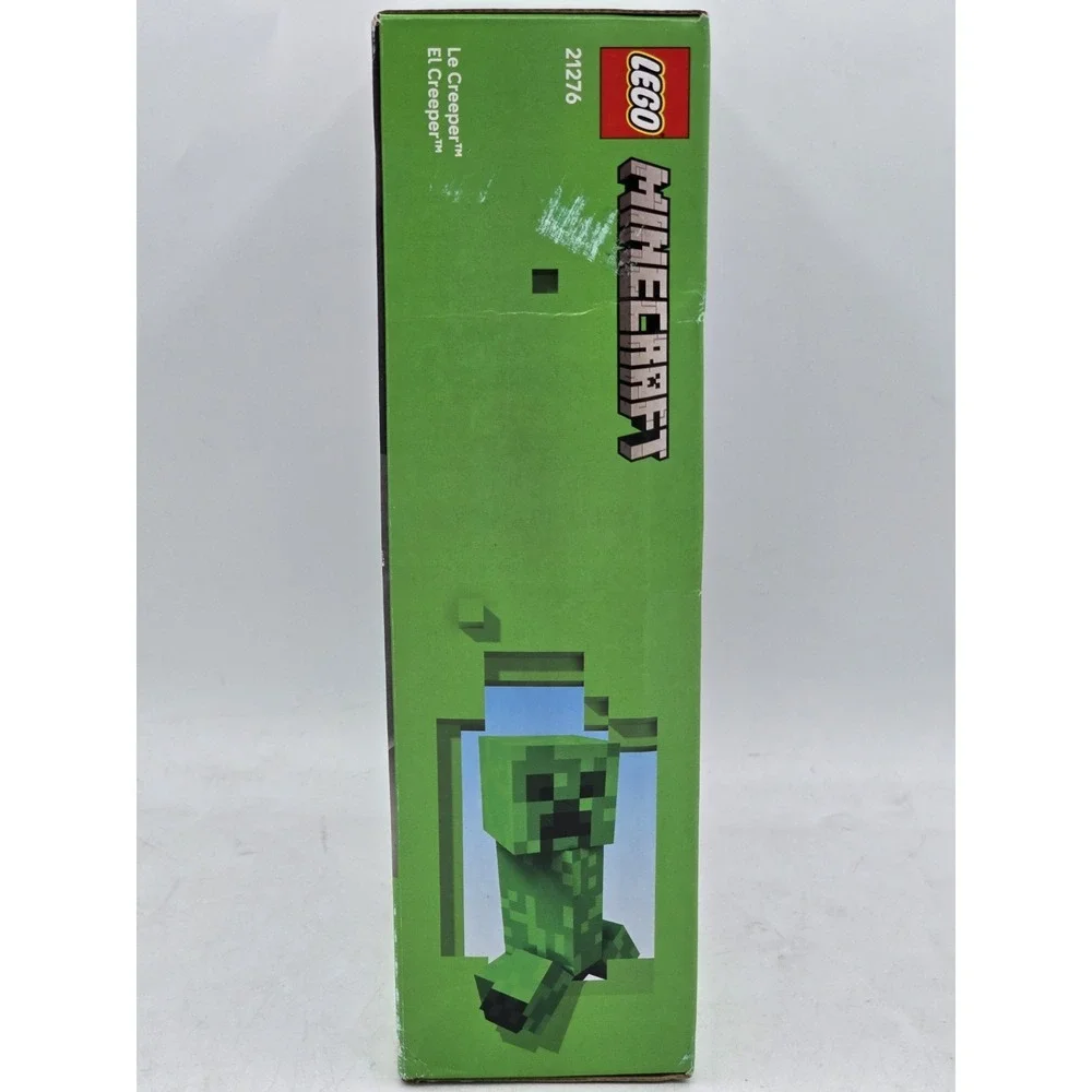 LEGO Minecraft The Creeper Kids Building Toy IN STOCK 665 Pc - DAMAGED‎ BOX